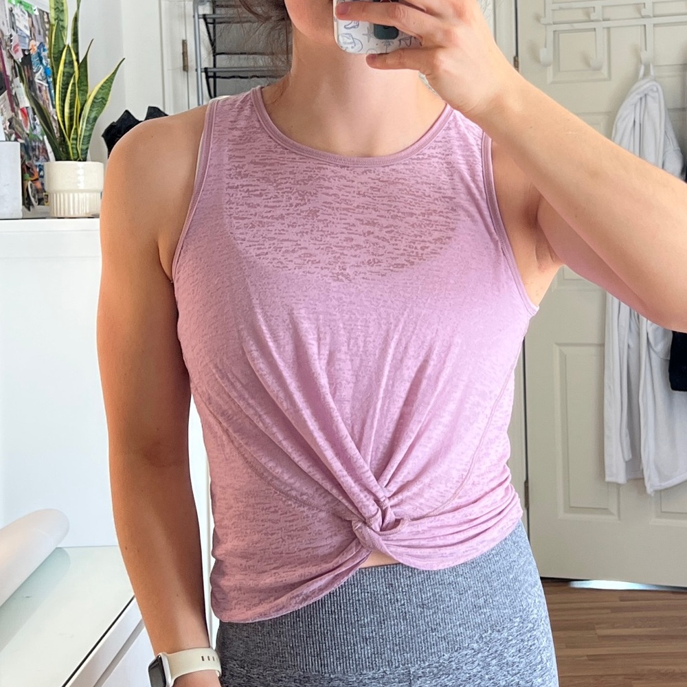 Lululemon Breeze Through Twist Tank Top